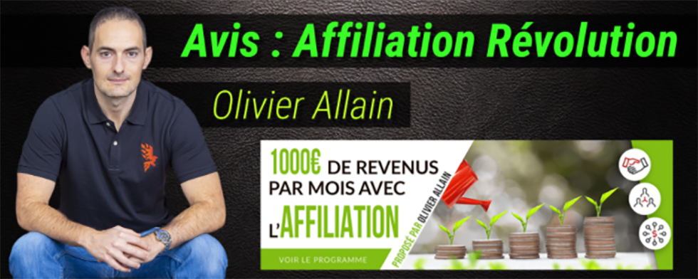 Affiliation Révolution : 1000€ de revenus par mois avec l'affiliation